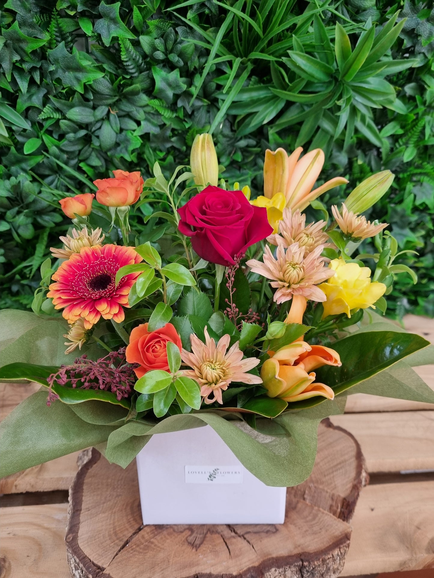 Bright Box Arrangement