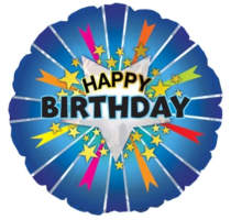 9in Happy Birthday