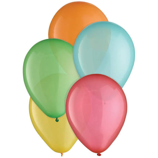 5 Latex balloons