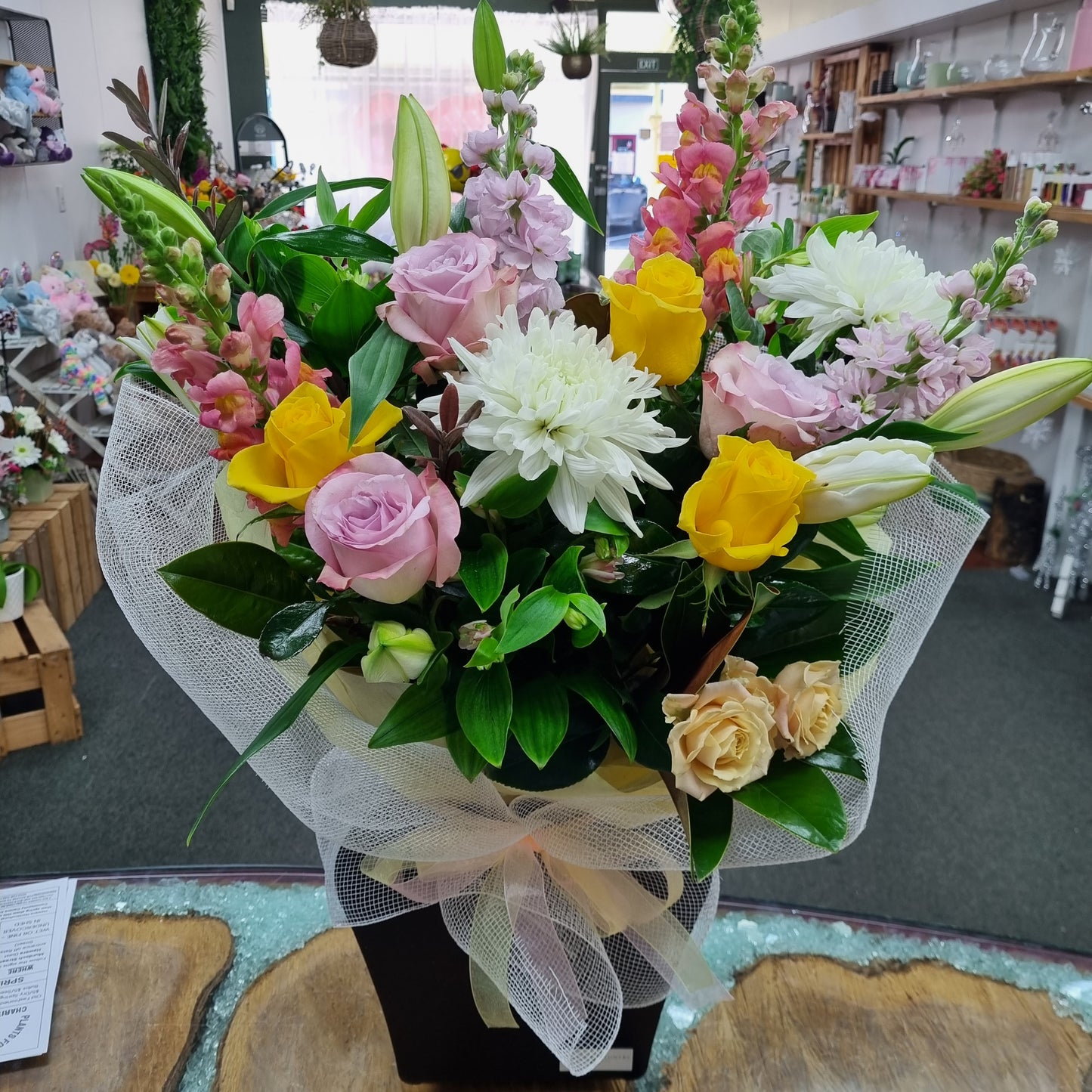 Pastel Florist Choice Waterfilled Box