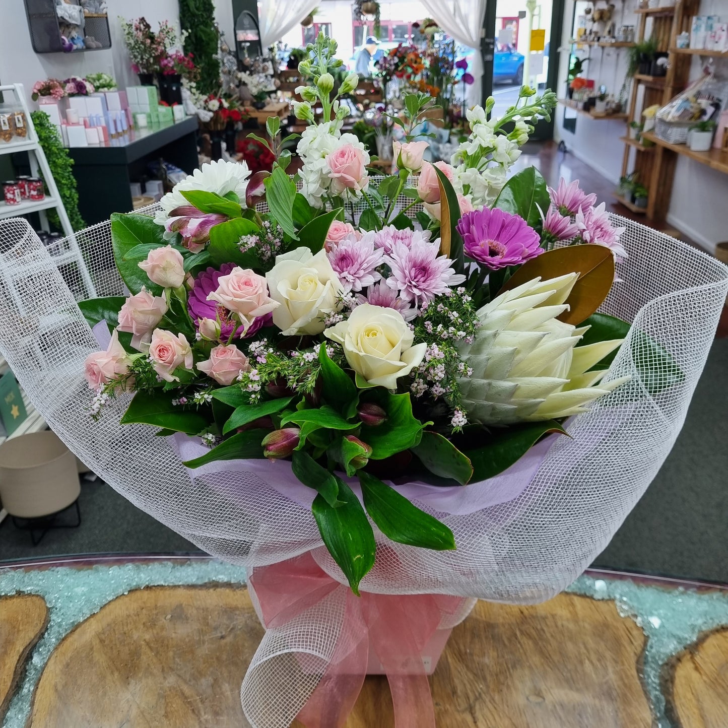 Pastel Florist Choice Waterfilled Box