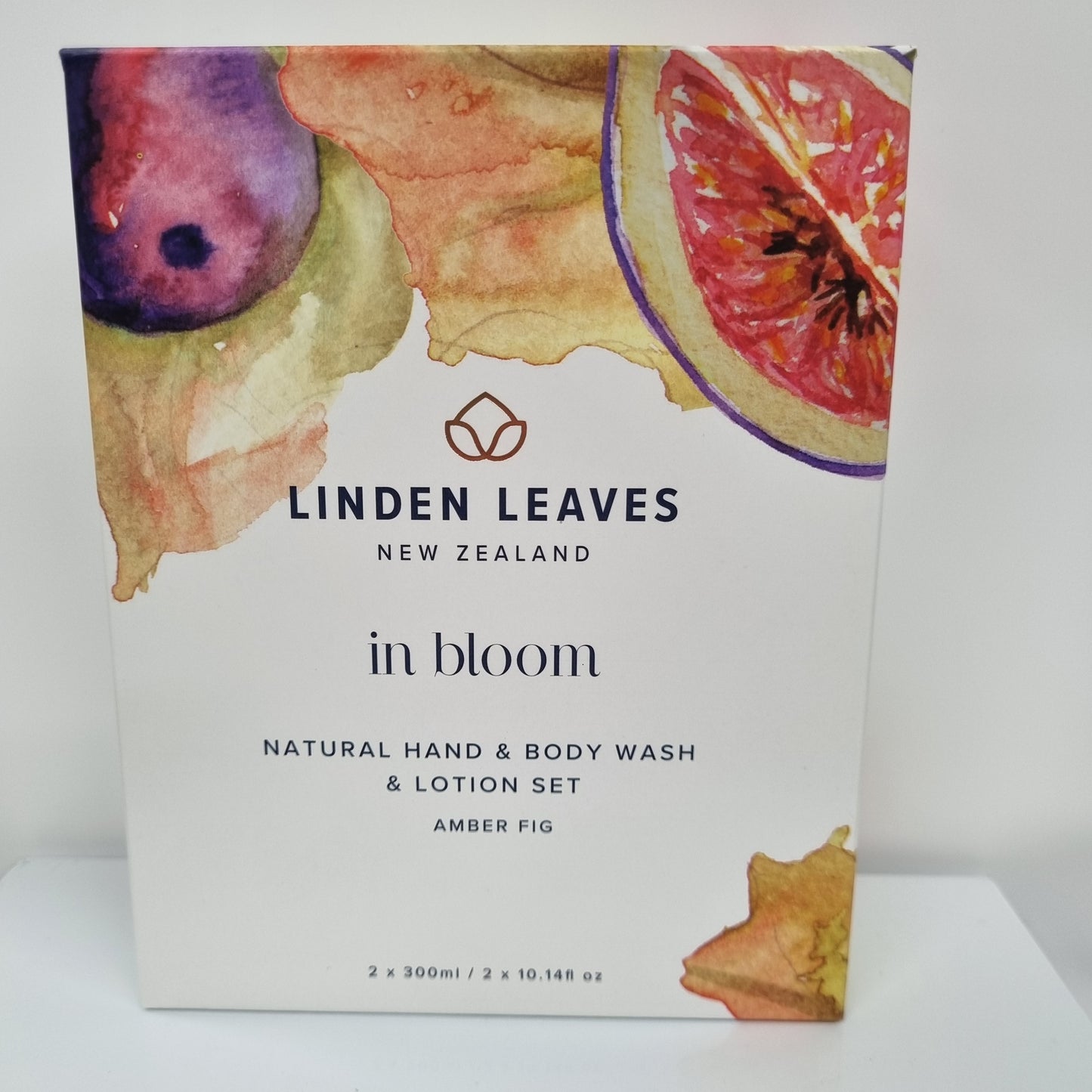 Linden Leaves Natural Hand & Body Wash & Lotion Set