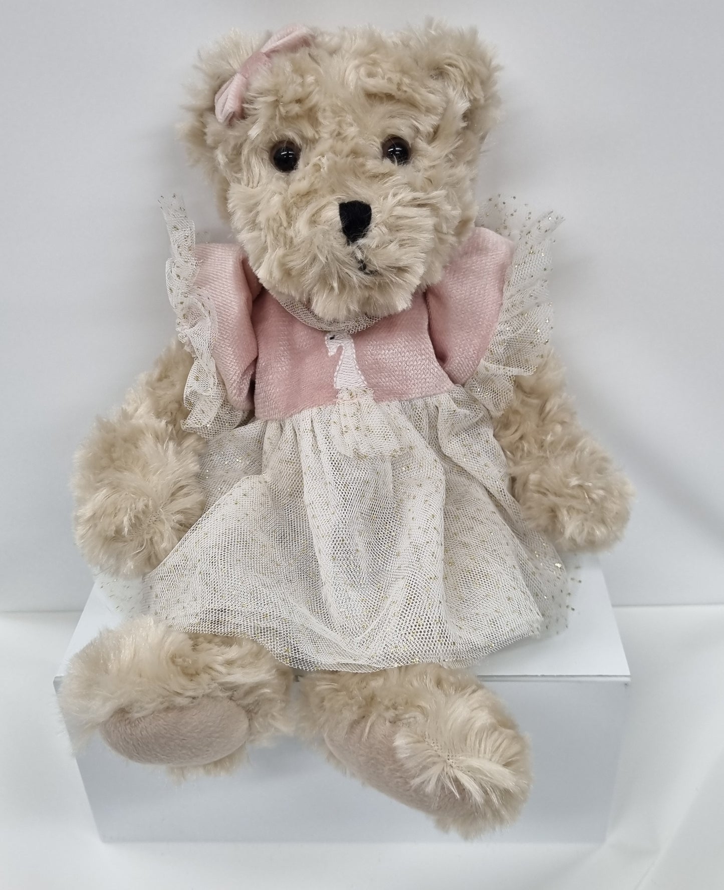 Demi bear with glitter dress