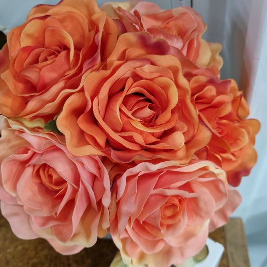 Tangerine Rose Bouquet