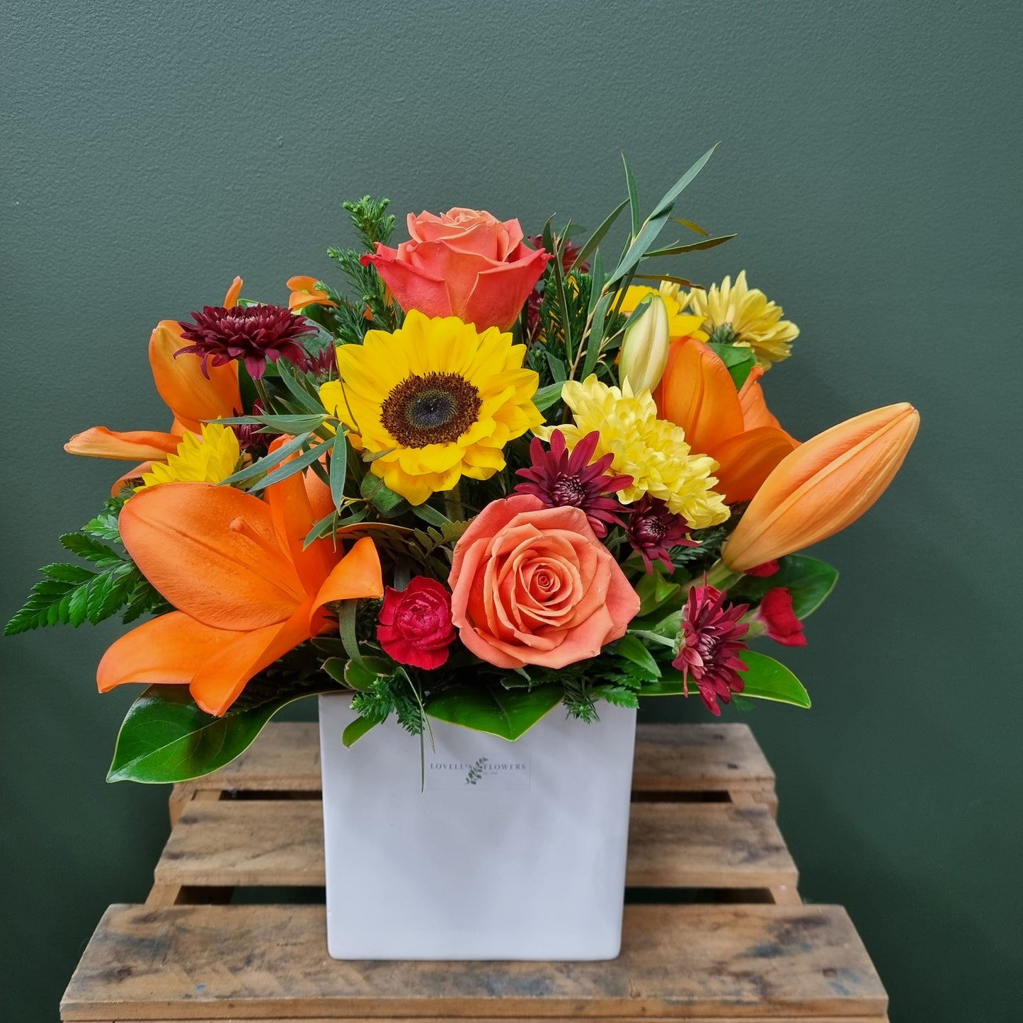 Bright Box Arrangement