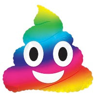 9in Rainbow Poop