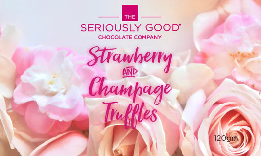 Strawberry & Champagne White Chocolate Truffle