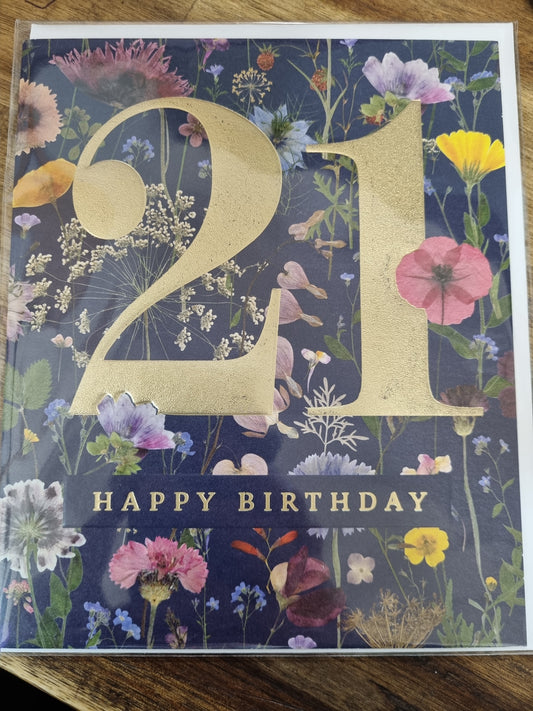 Number Birthday Cards